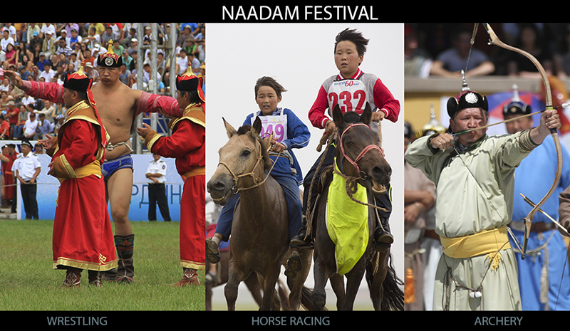 reason to travel to mongolia is naadam festival